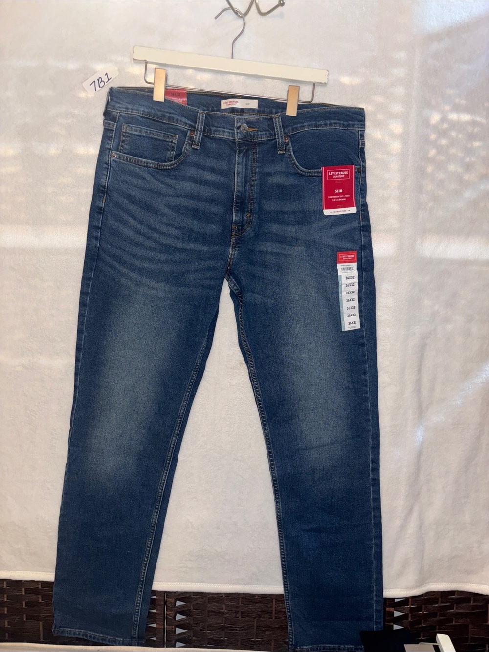 Levi strauss signature slim 36x32 jeans NWT